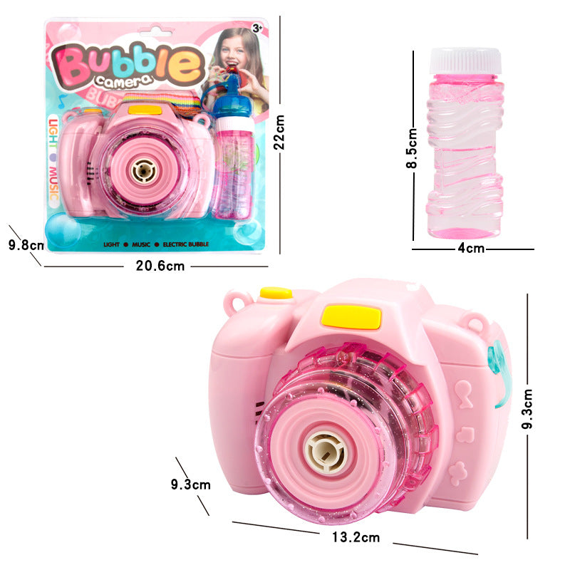 Bubble Blowing Camera Toys