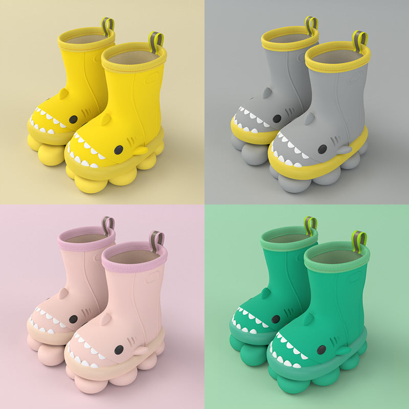 Kids Shark Rain Boots