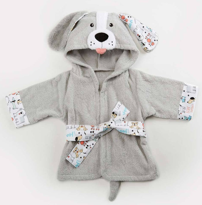 Cartoon Cute Animal Modeling Baby Bathrobes