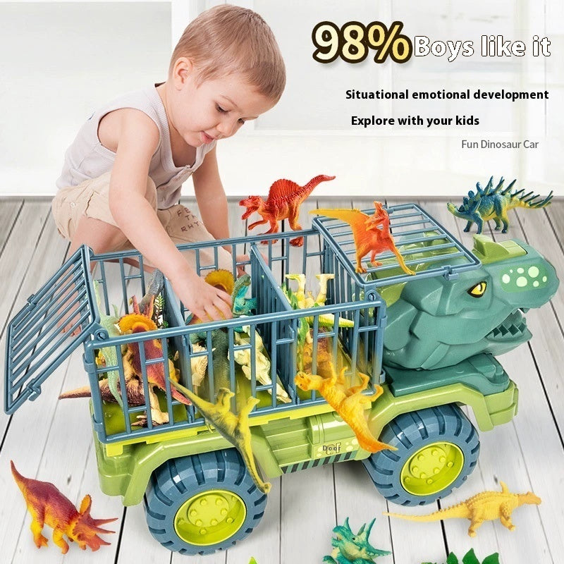 Large Dinosaur Engineering Vehicle Toy