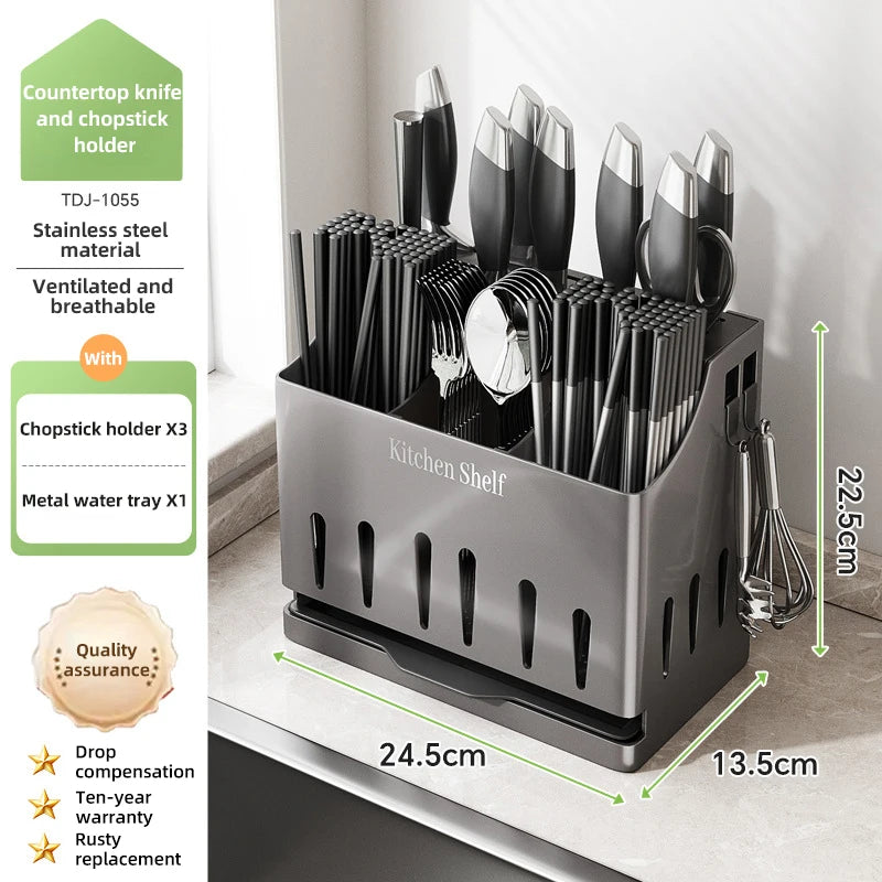 Kitchen Knife Storage Rack