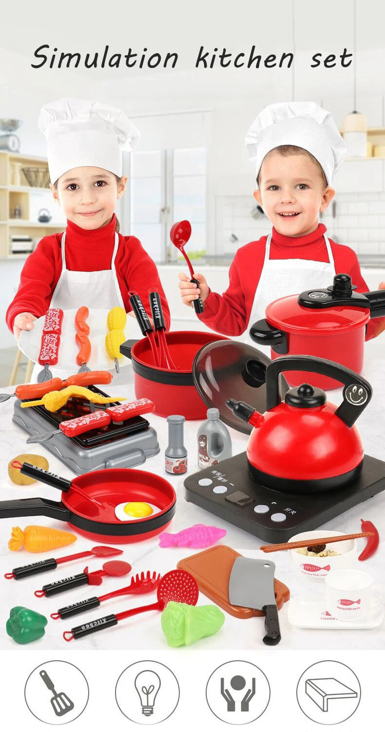 3Yrs+ Girls Cooking Toys Set.