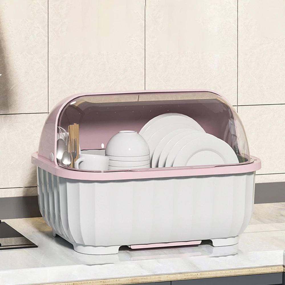 Kitchen Small Storage Rack with a Lid