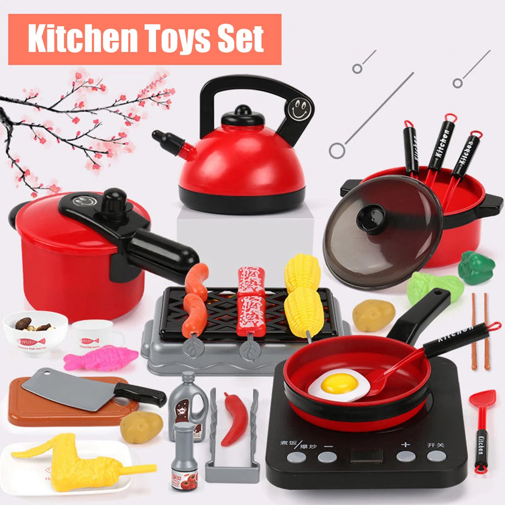 3Yrs+ Girls Cooking Toys Set.