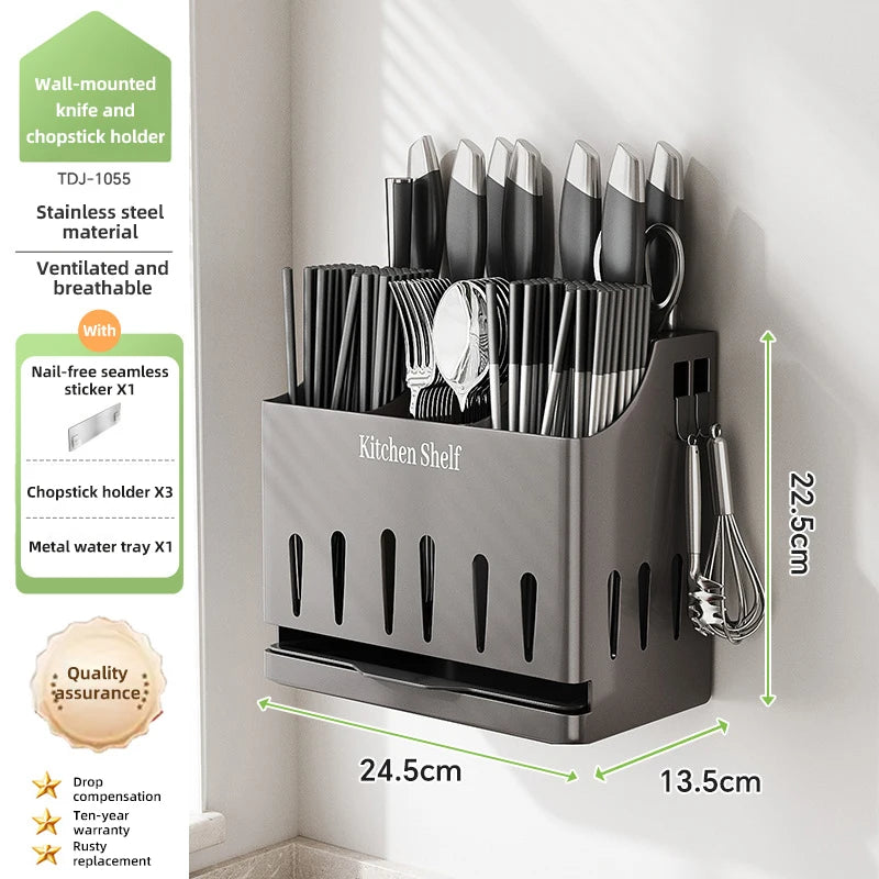Kitchen Knife Storage Rack