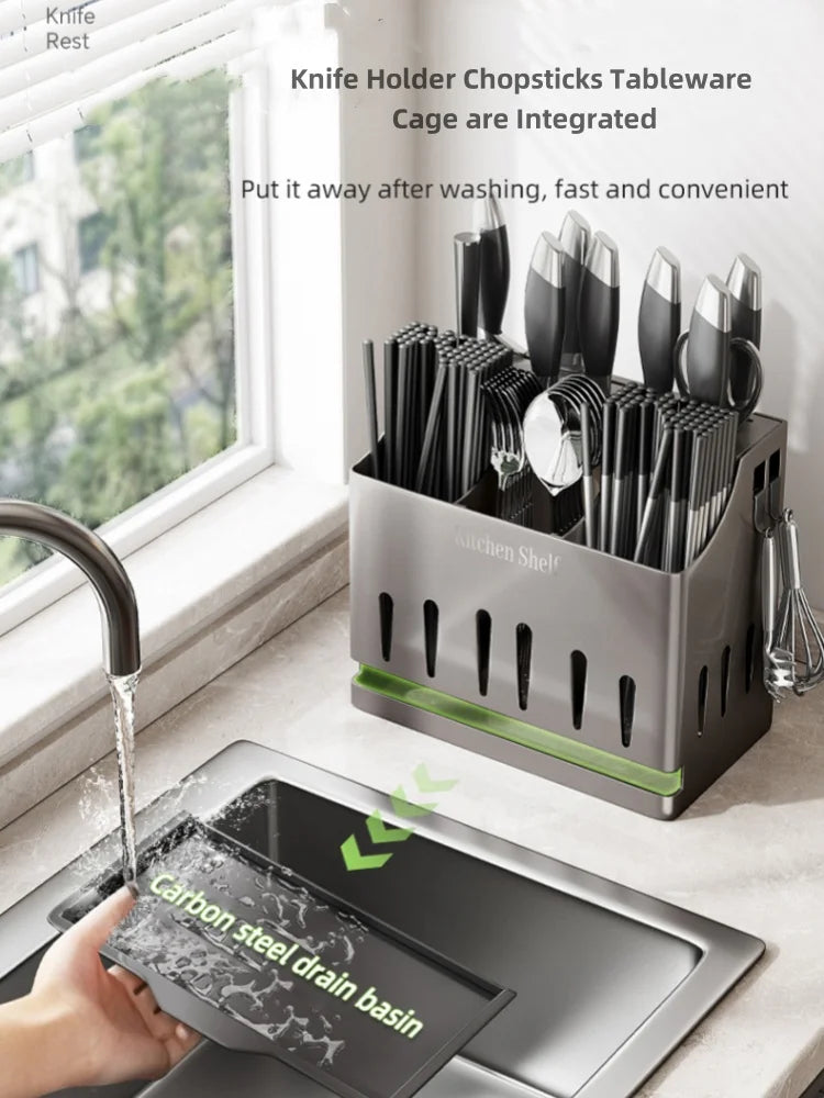 Kitchen Knife Storage Rack